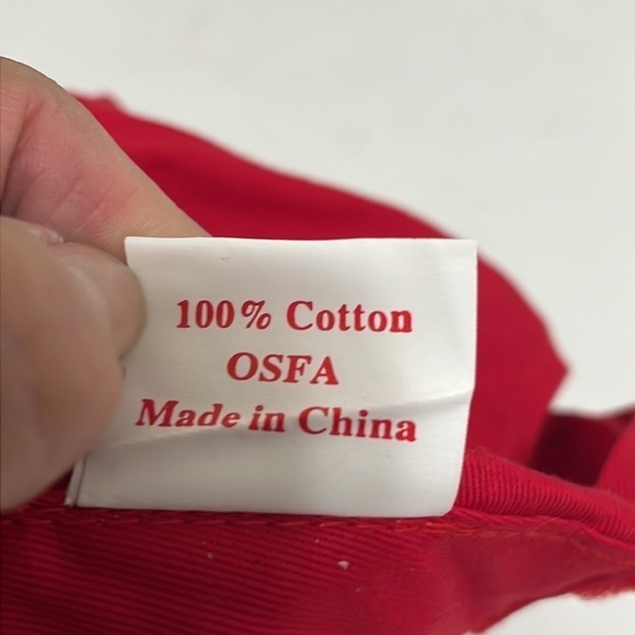 Budweiser 76 Hat  Cap Red Adjustable Hook &Loop Back Strap Adult - Picture 3 of 11